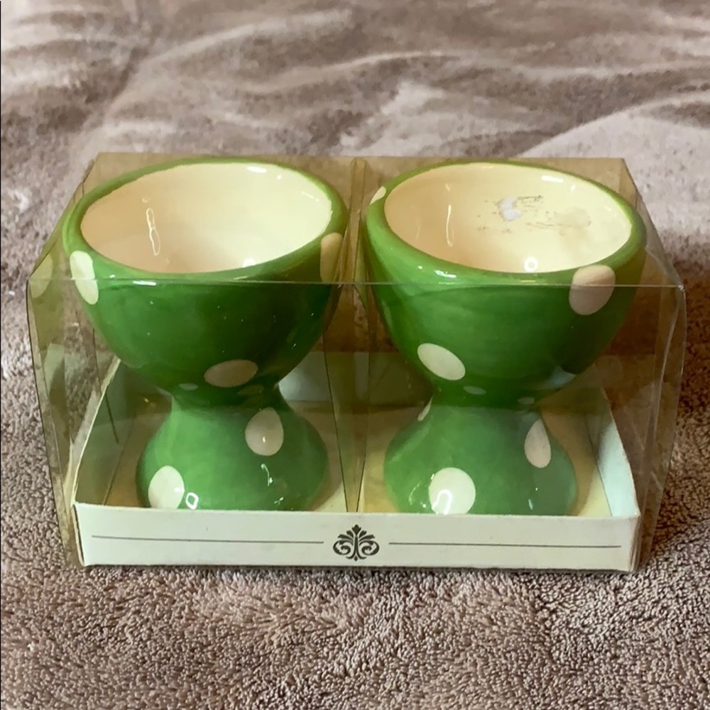 NEW Egg Cup Set by Ideal Home Range